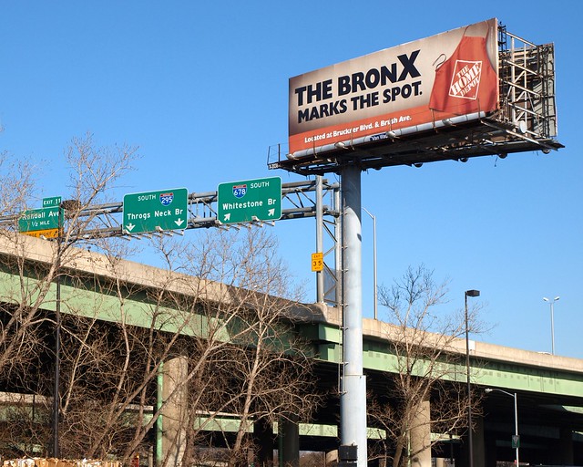 HOME DEPOT Billboard, The BronX, New York City a photo on Flickriver