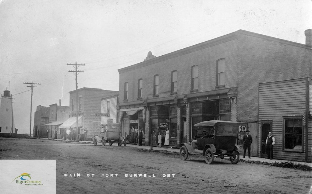 Main Street, Port Burwell, circa 1910s Title Main Street,… Flickr
