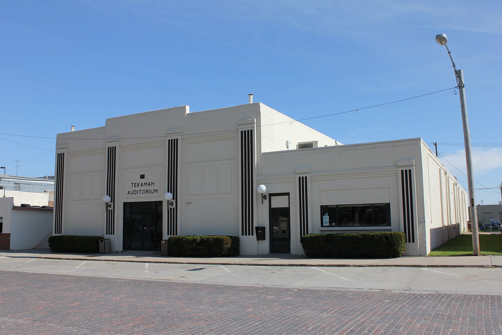 Tekamah Auditorium Tekamah, NE Tom McLaughlin Flickr