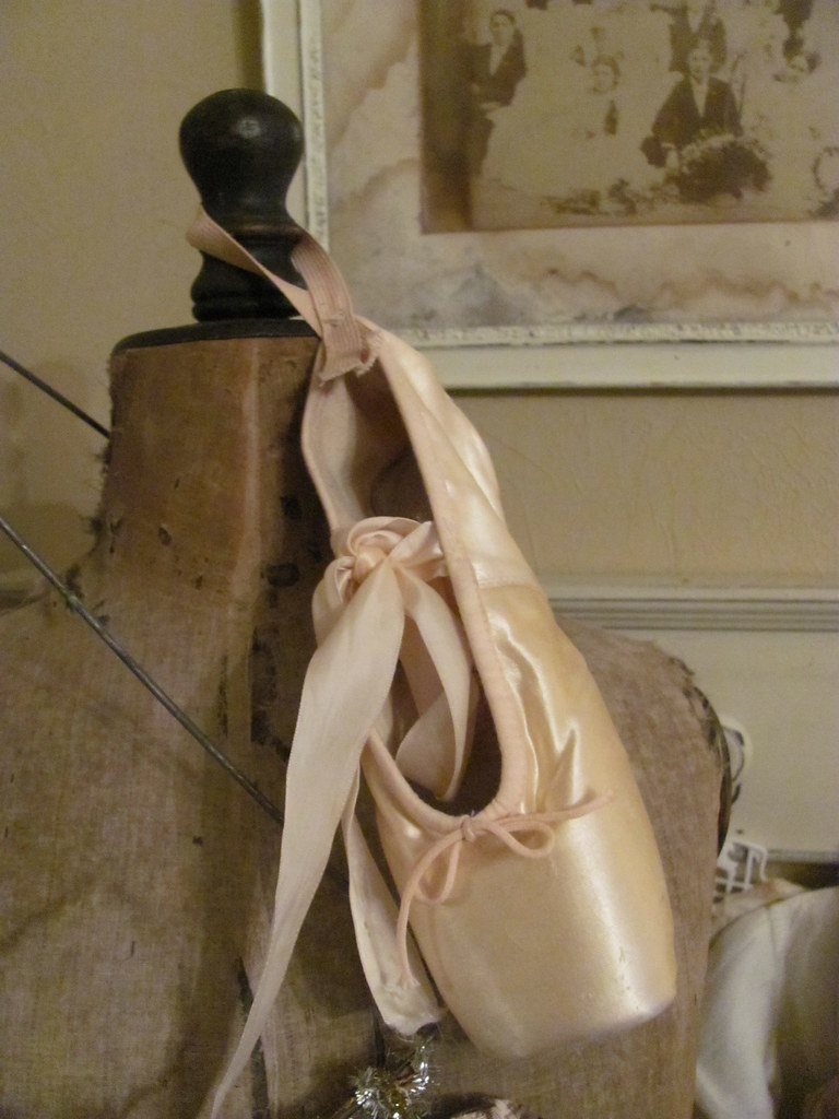 Pink Ballet Slipper Found this one slipper at Hetiage yest… Flickr