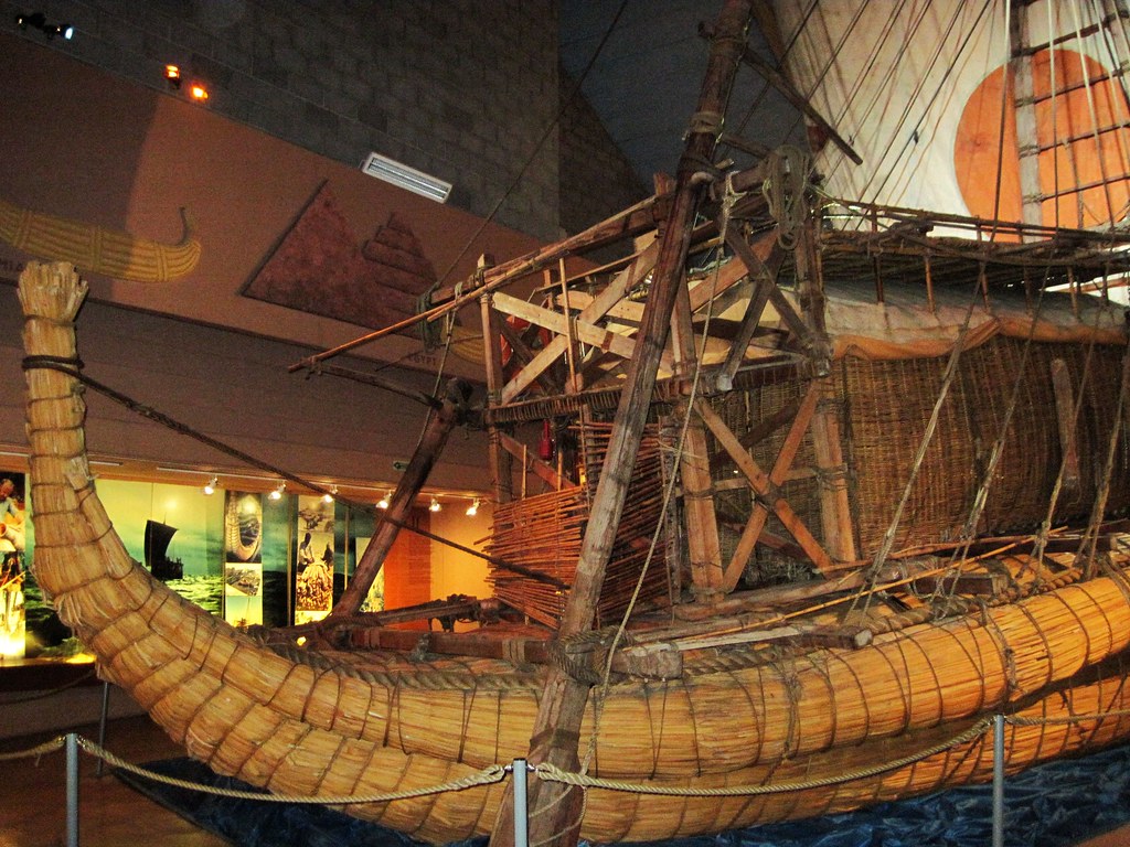 KonTiki museum Thor Heyerdahl's papyrus boat "Ra II" Flickr