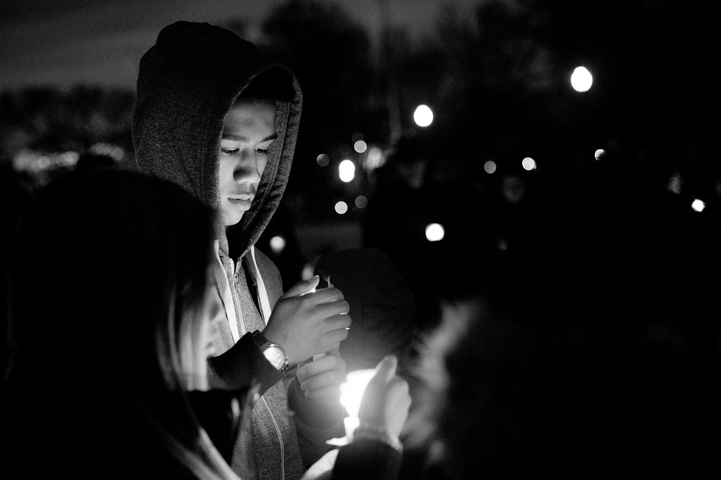 Candlelight vigil in solidarity with the protest against t… Flickr