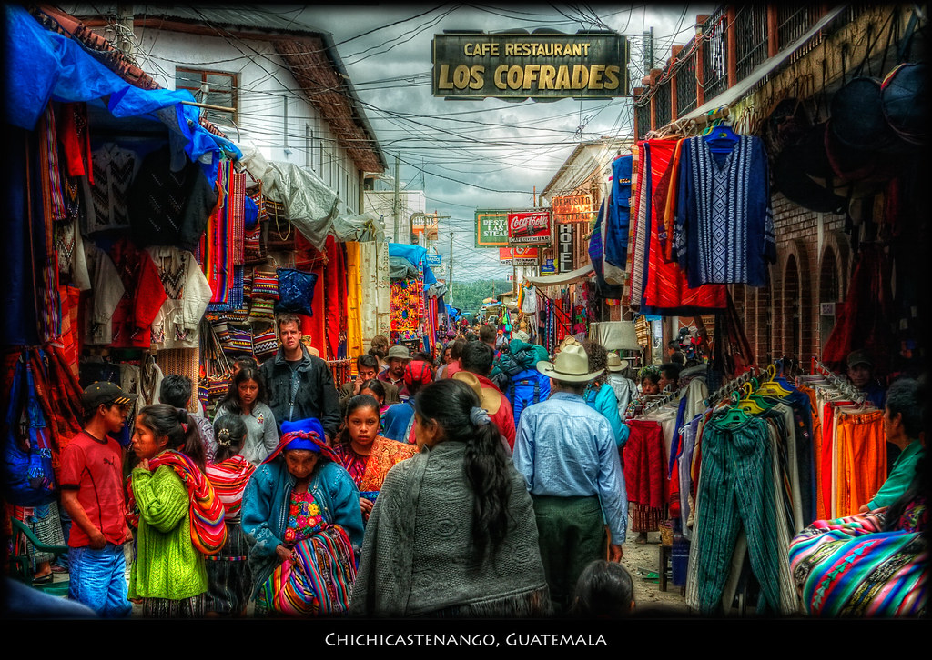 Chichicastenango Market, Guatemala The market in Chichicas… Flickr