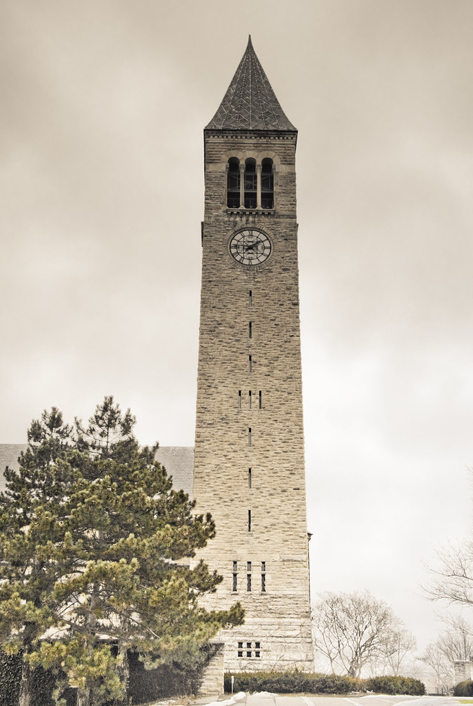 McGraw Clock Tower Cornell University jaғar ѕнaмeeм Flickr