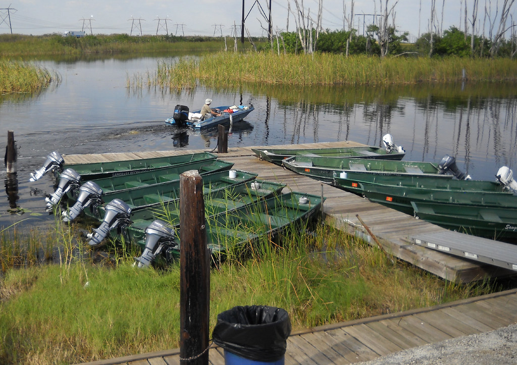 Fishing boats for rent. There's also a ramp to launch your… Flickr