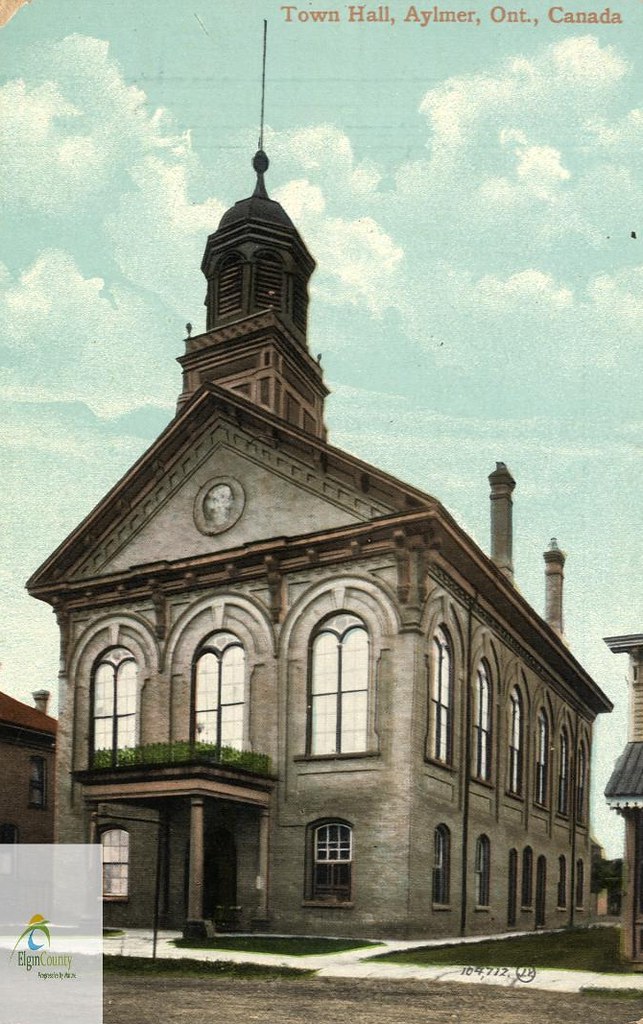 Town Hall, Aylmer, circa 1910s Title Town Hall, Aylmer, c… Flickr