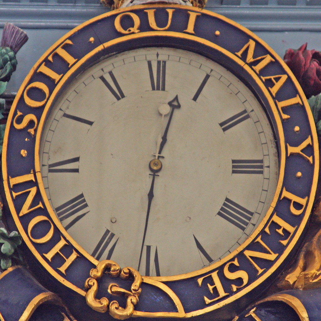 clock Edinburgh, Midlothian, Scotland, UK Leo Reynolds Flickr