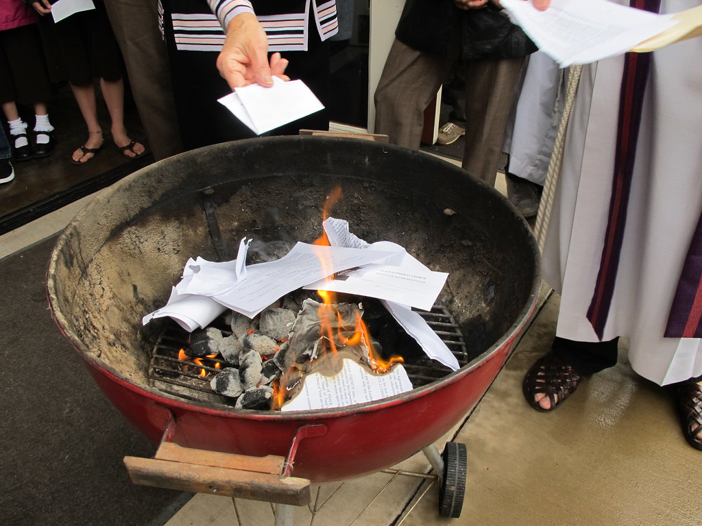 Mortgage Burning Celebration, 2010 Peace Lutheran Church Flickr
