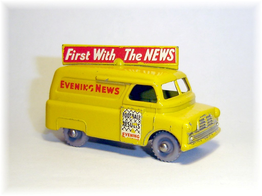 Matchbox 42a Bedford Evening News Van (1957) Paul Higginbottom Flickr