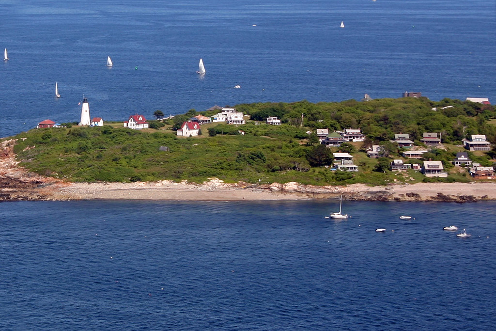 Aerial view of Baker's Island, Massachusetts Aerial view o… Flickr