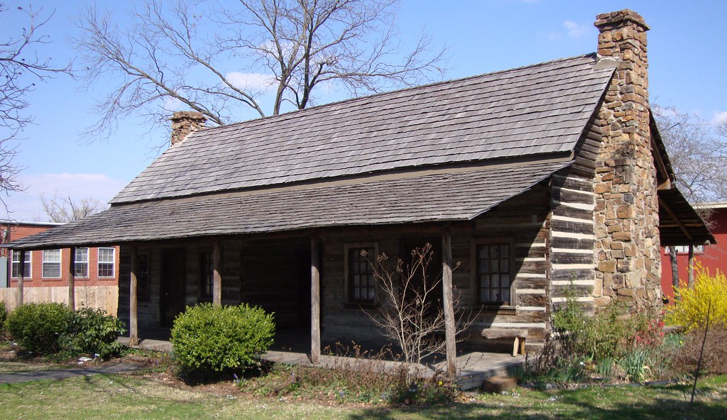 Faulkner County Museum Log Cabin (Conway, Arkansas) Flickr