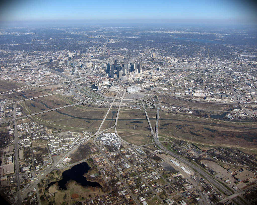 DallasAerialDec09 Aerial view of Dallas, TX taken on 12… Neff