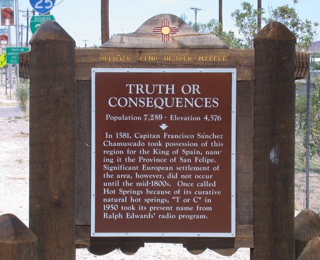 Truth or Consequences, NM 3192a With a name like Truth or … Flickr