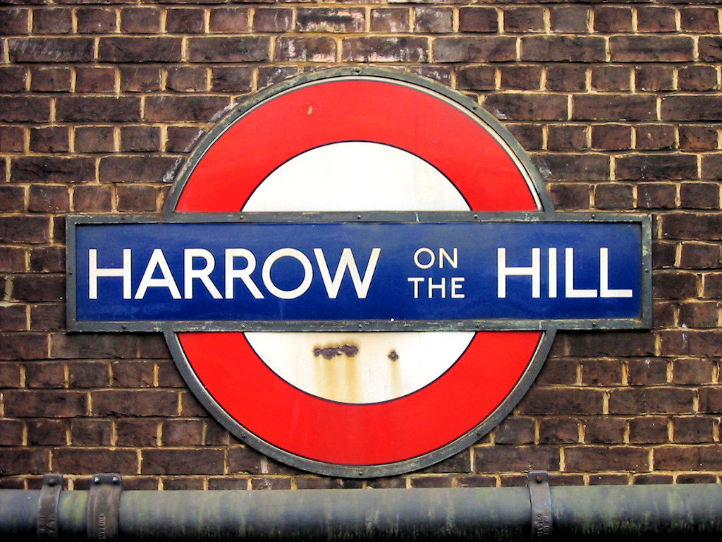 Harrow on the Hill A classic enamel and brass London Under… Flickr