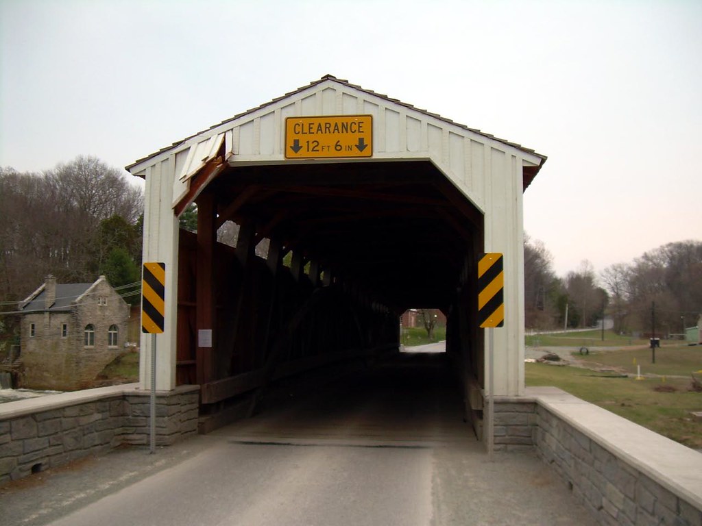 Pine Grove Covered Bridge Little Britain, PA Morton Fox Flickr