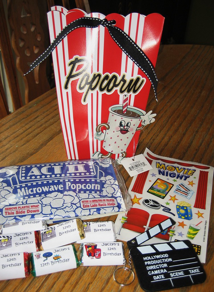 Movie Night Party Favors Movie Night Party Ideas and Suppl… Flickr