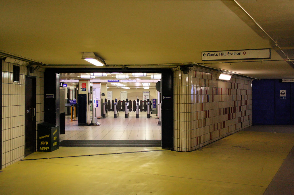 Gants Hill Underground station Entrance accessed from loca… Flickr