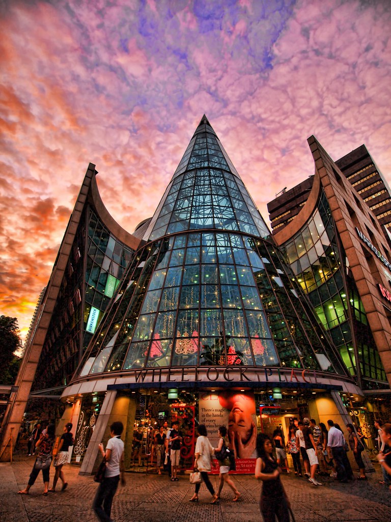 Wheelock Place One of the many malls in the shopping strip… Flickr