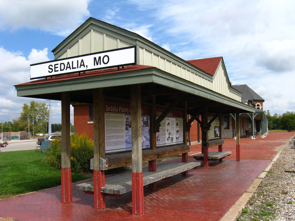 Sedalia, Missouri KATY Depot 1896 (Missouri, Kansas & Te… Flickr
