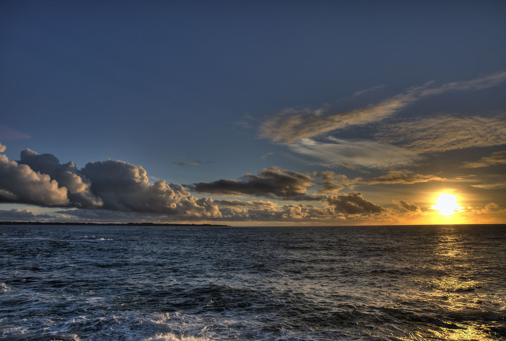 Couché de soleil vue sur Groix Philippe RIQUET Flickr