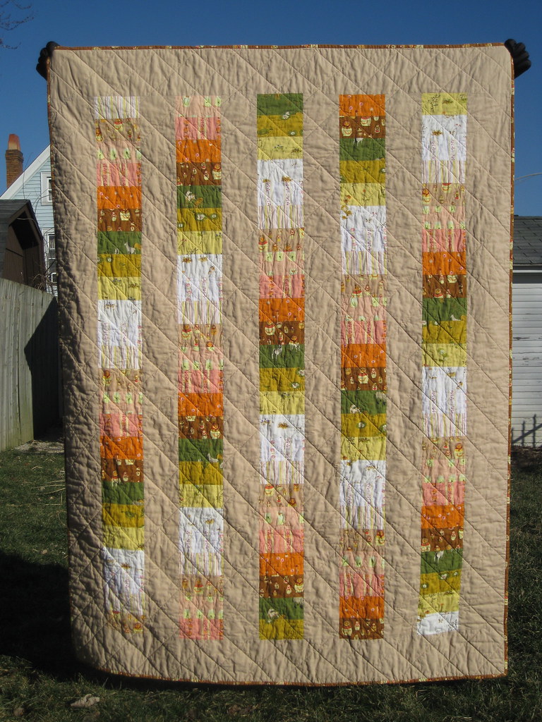 Heather Ross Quilt One of my favorites. This quilt is bein… Flickr