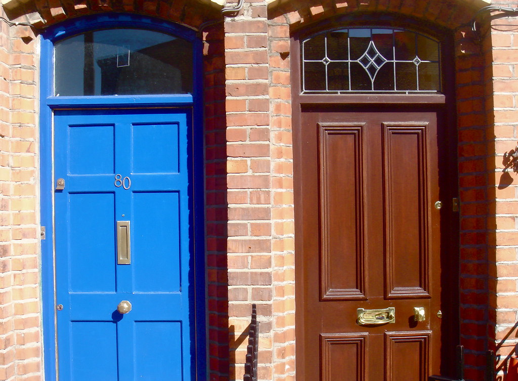 Dublin doors Colourful doors of Dublin. Irish Jaunt Flickr