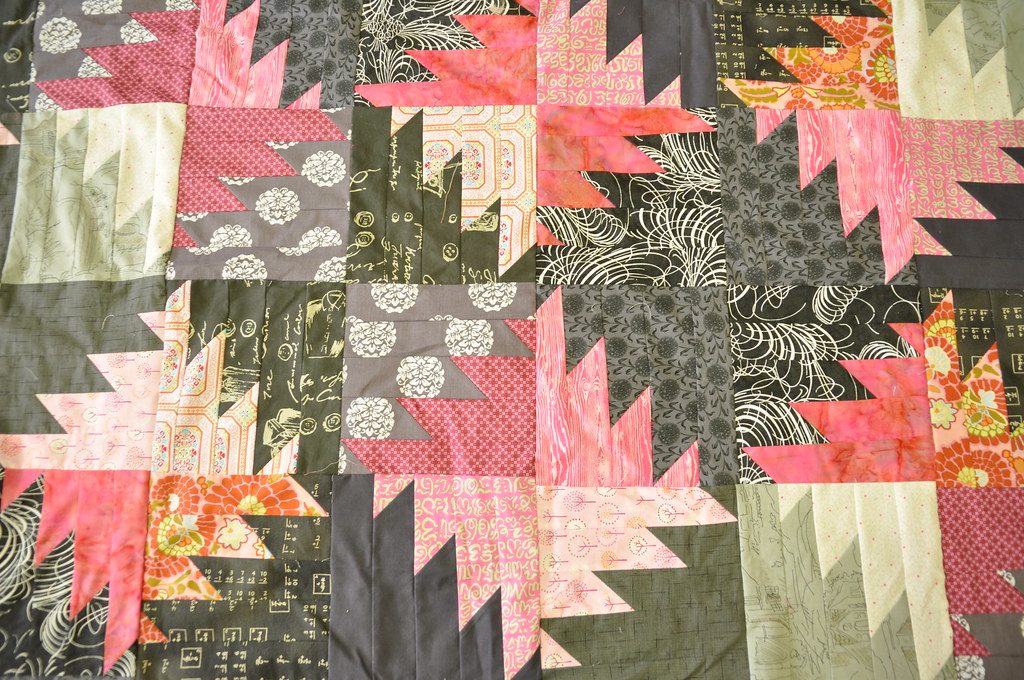 Sarah's Buzz Saw Quilt Buzz Saw Quilt class the workroom T… Flickr