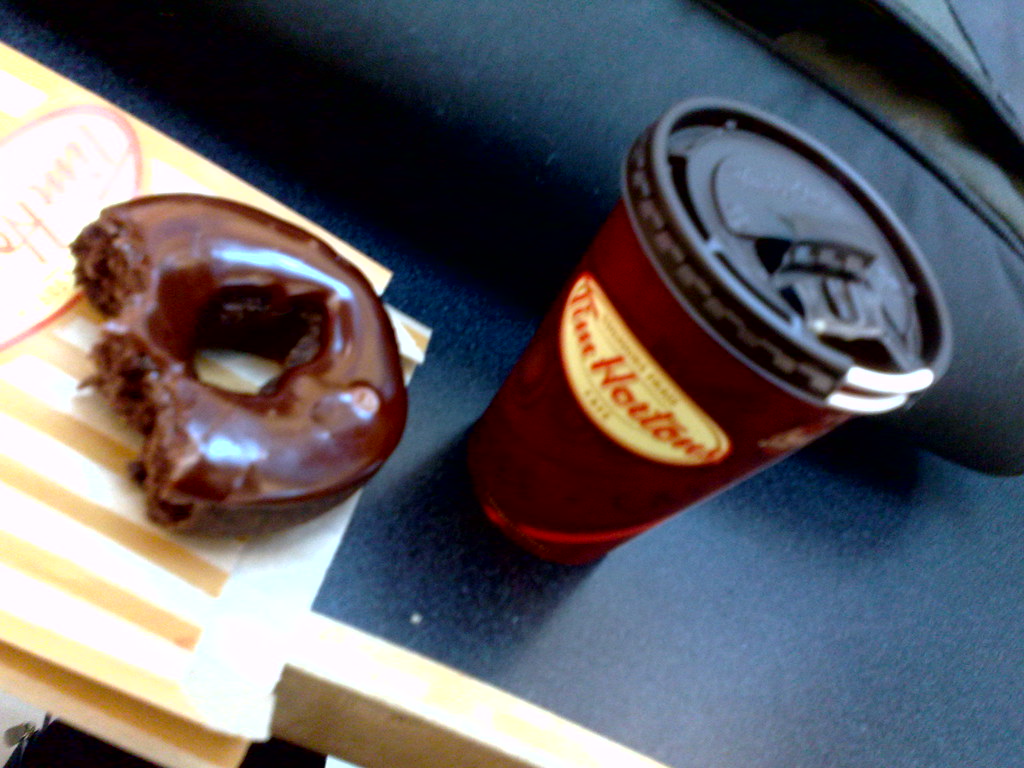 tim horton's double chocolate & double double 0124201017… Flickr