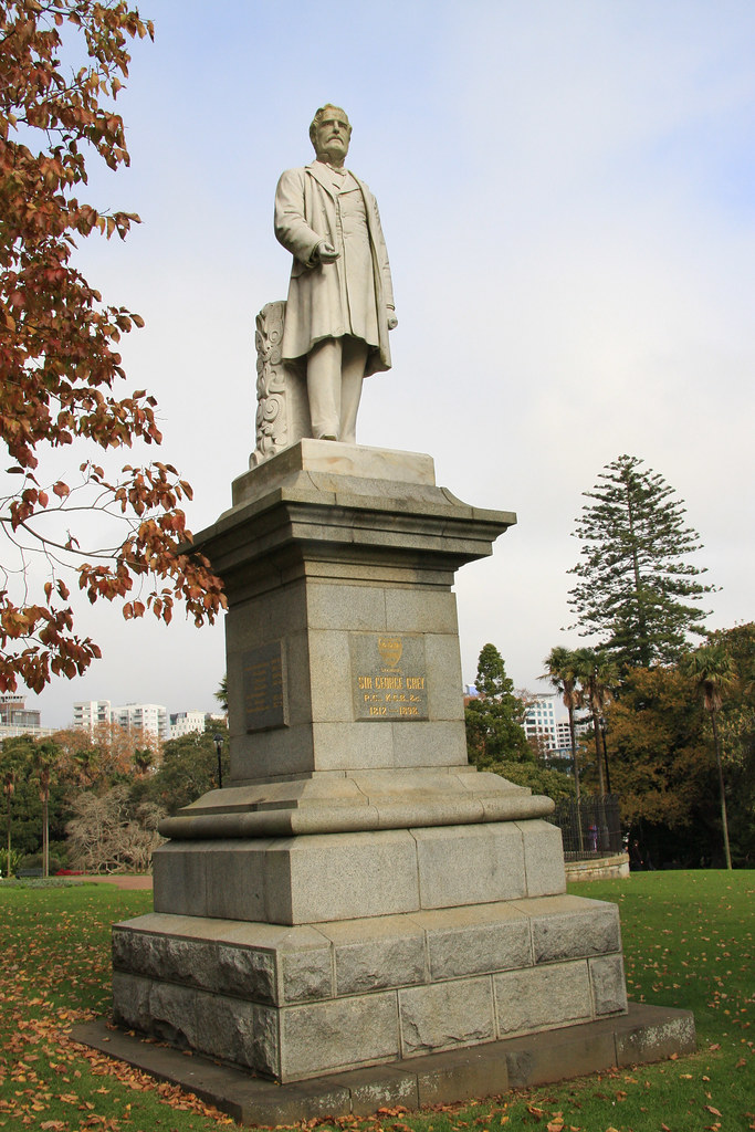 Grey Statue, Albert Park, Auckland Sir Grey,… Flickr