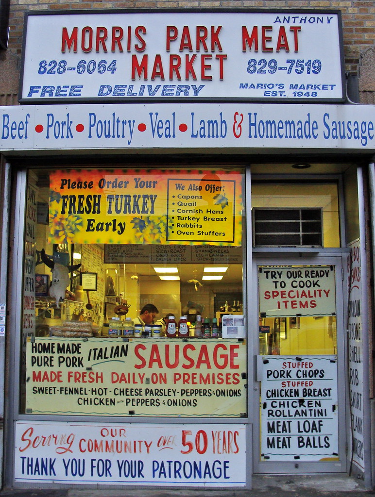 Morris Park Meat Market M is for Morris Park Meat Market N… Flickr