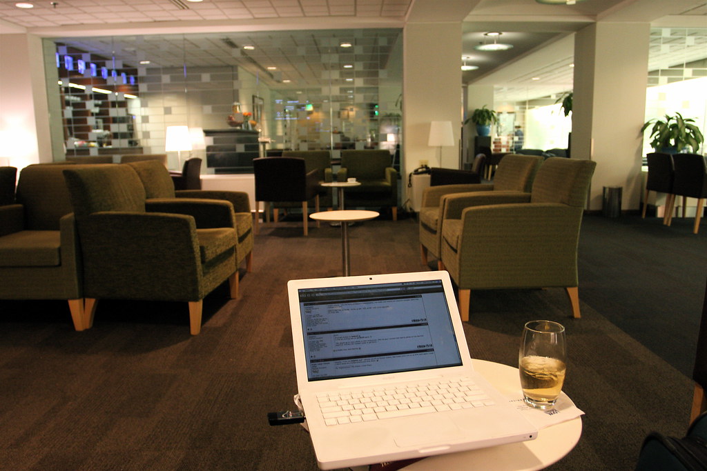 United Red Carpet Club Seattle Airport TravelingOtter Flickr