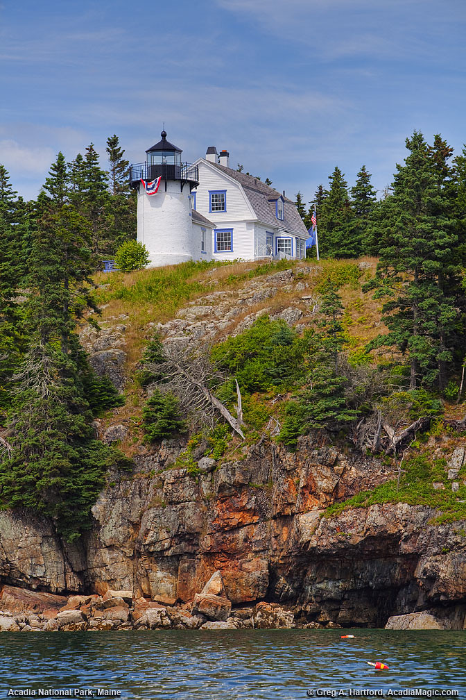Acadia National Park, Maine The Bear Island Lighthouse in … Flickr