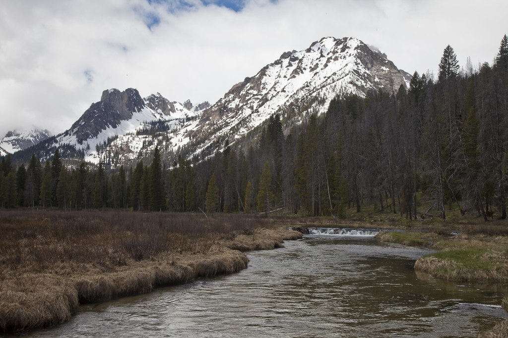 Elevation of Grandjean Campground, Boise National Forest, Forest Rd