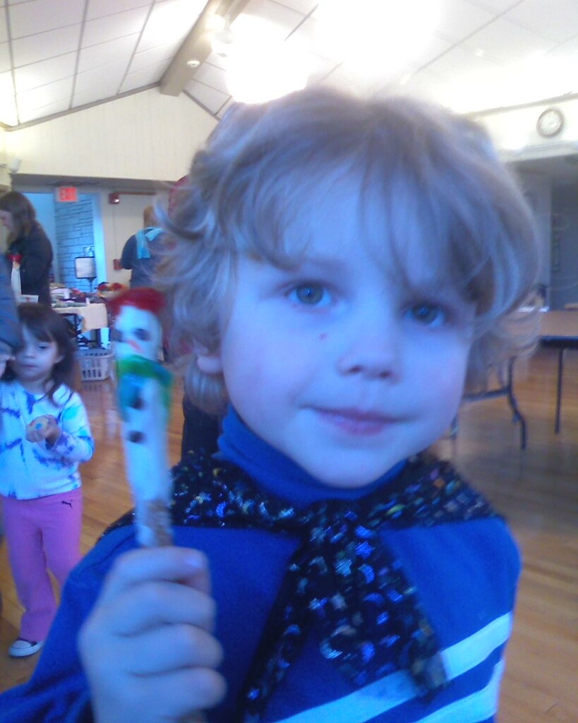 at the craft fair linc wanted me to take a pic of his pret… Flickr