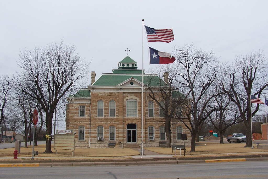 Throckmorton County Courthouse Throckmorton, Texas J. Stephen Conn