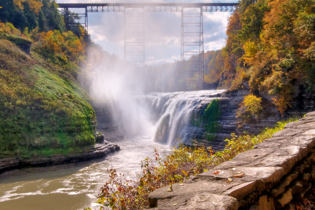 Events Letchworth Castile Ny October 2023 Upper Falls at Letchworth State Park HDR in Castile, NY Vi… Flickr