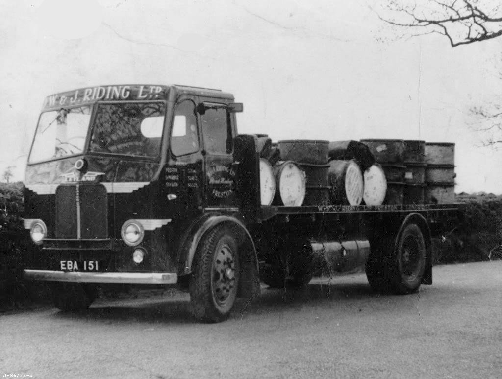 W & J Riding Ltd., Road Haulage, Longridge Near Preston. Flickr