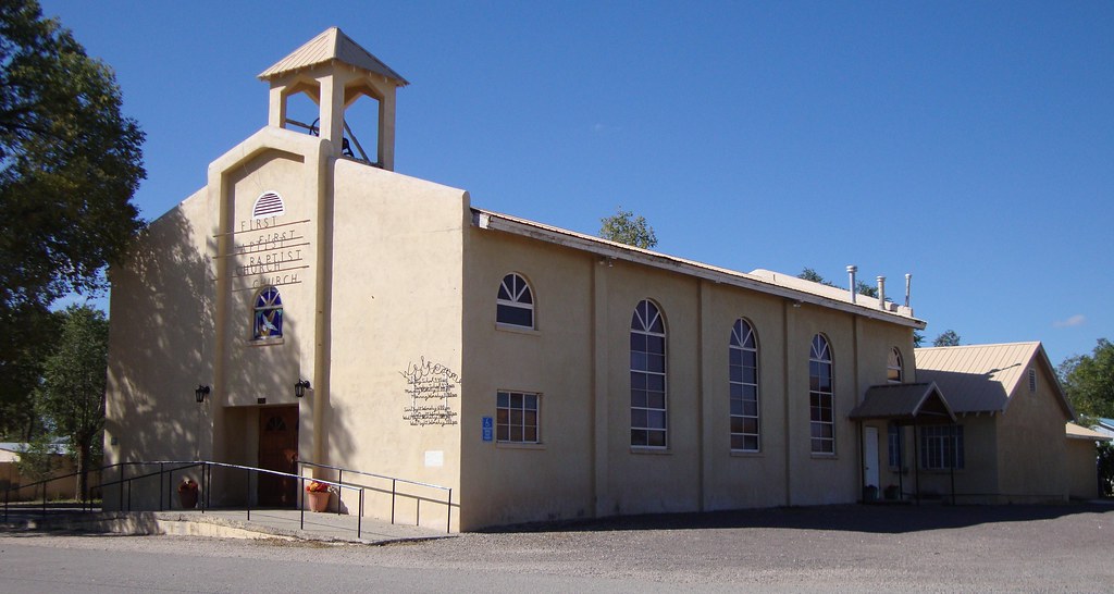 First Baptist Church (Estancia, New Mexico) Estancia is th… Flickr
