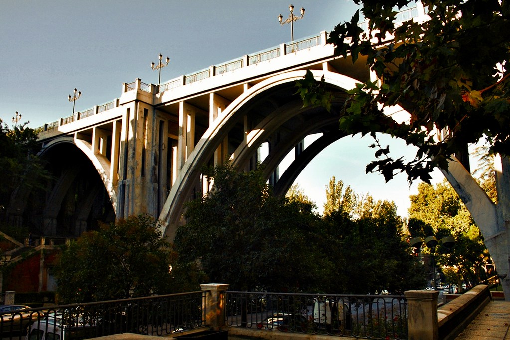 Viaducto de Bailén. Calle Segovia. Madrid Gran viaducto de… Flickr