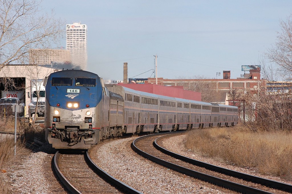 Amtrak With their station stop at Milwaukee complete. The … Flickr