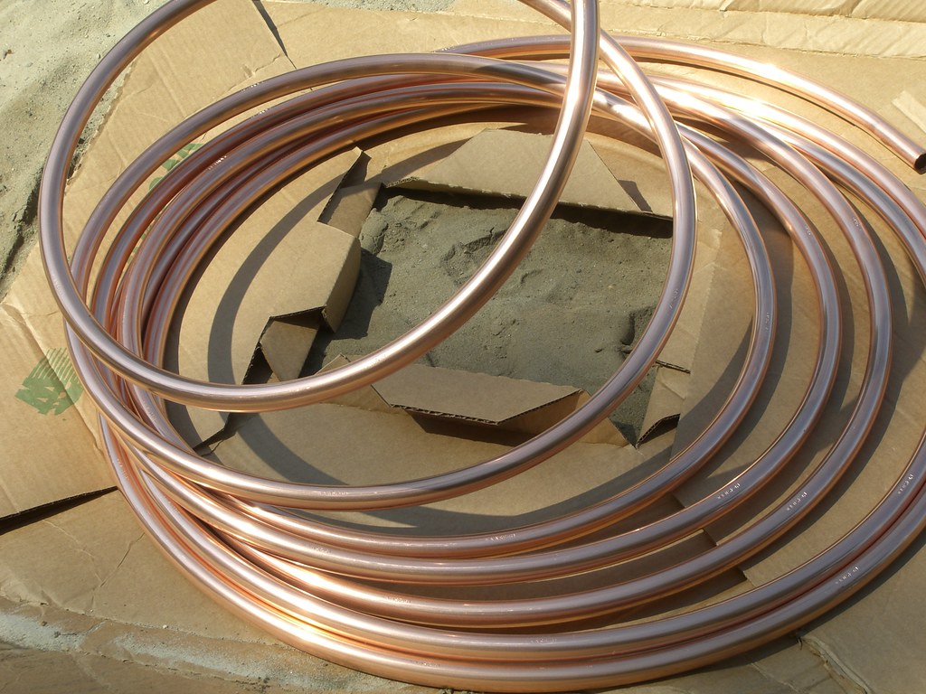Coiled Copper [2198] Coiled copper tubing for natural gas … Flickr