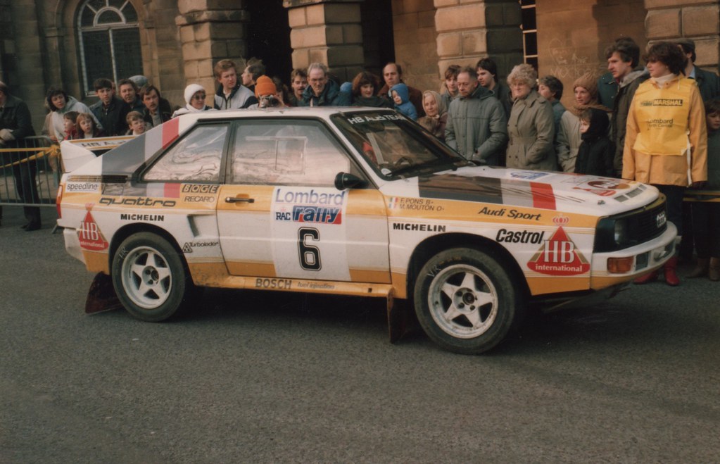 Michele Mouton RAC Rally 1984 Buxton Car No.6 Michele Mout… Flickr