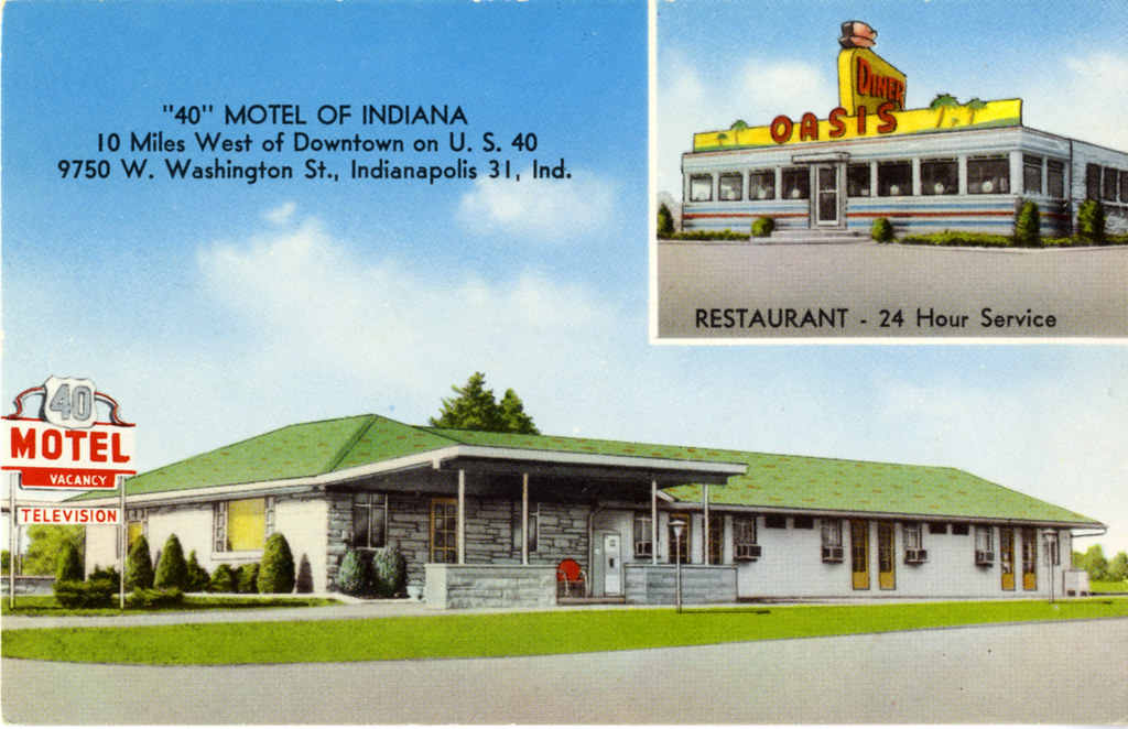 "40" Motel Of Indiana "40" MOTEL OF INDIANA Home of the "5… Flickr
