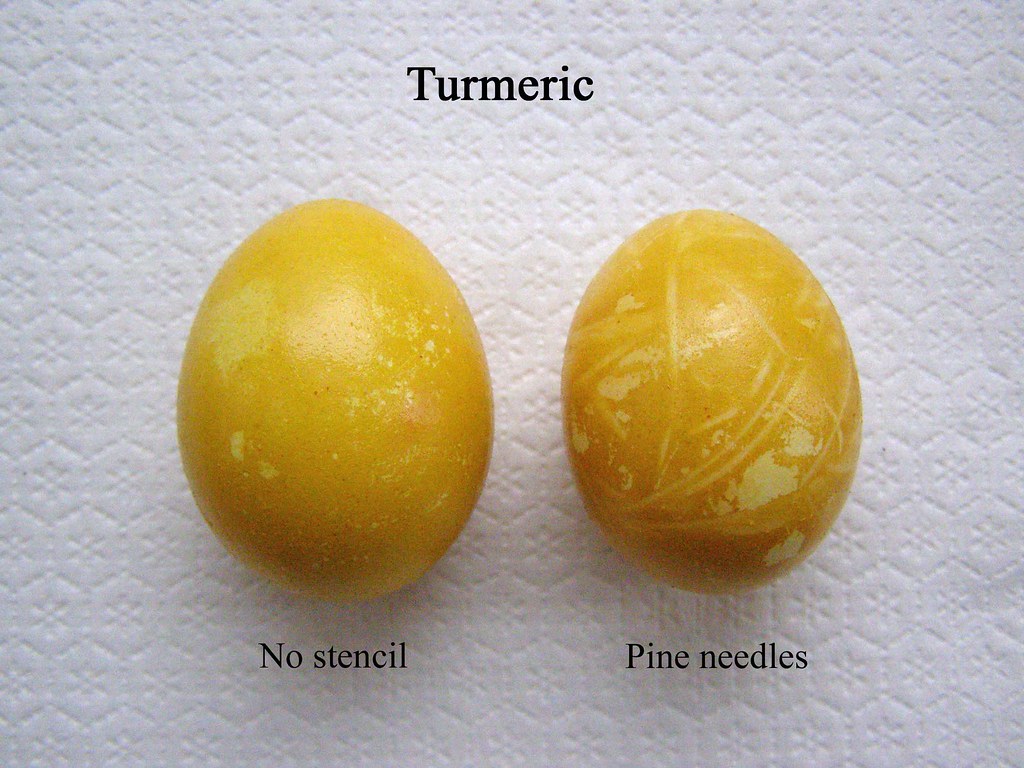 turmeric eggs dyed using boiled turmeric mamapotamus Flickr