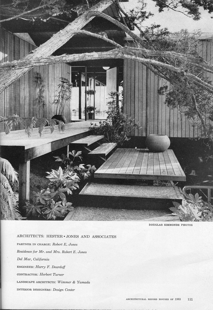 Robert Jones Residence, Del Mar, CA 1962 Architects Hen… Flickr