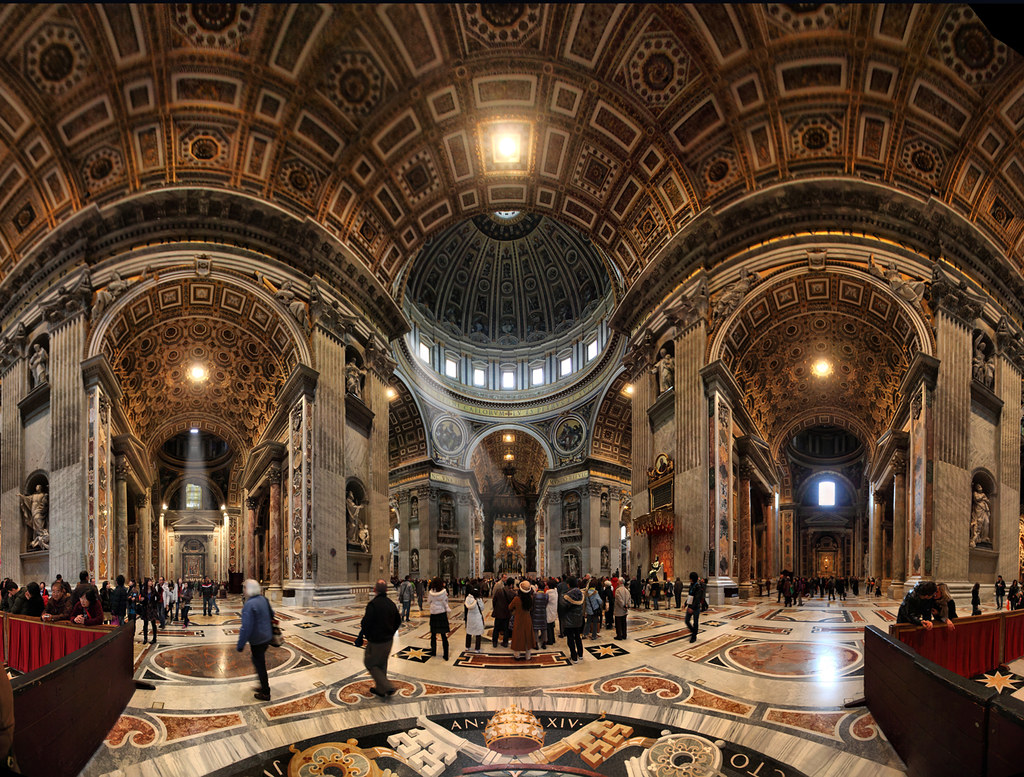 Baldacchino di San Pietro e La cupola di Michelangelo, Basilica di San