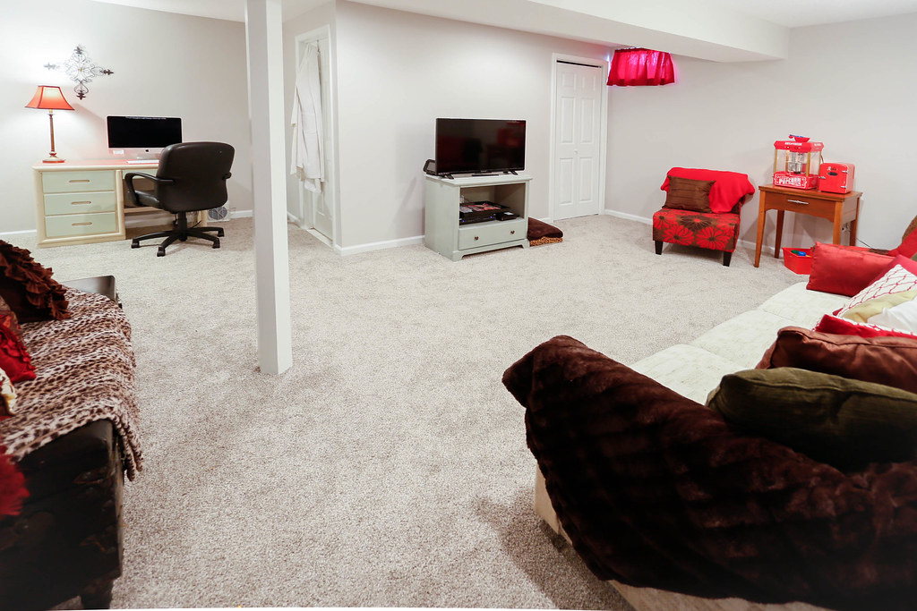 Basement Family room Light's on Jane Gross Flickr