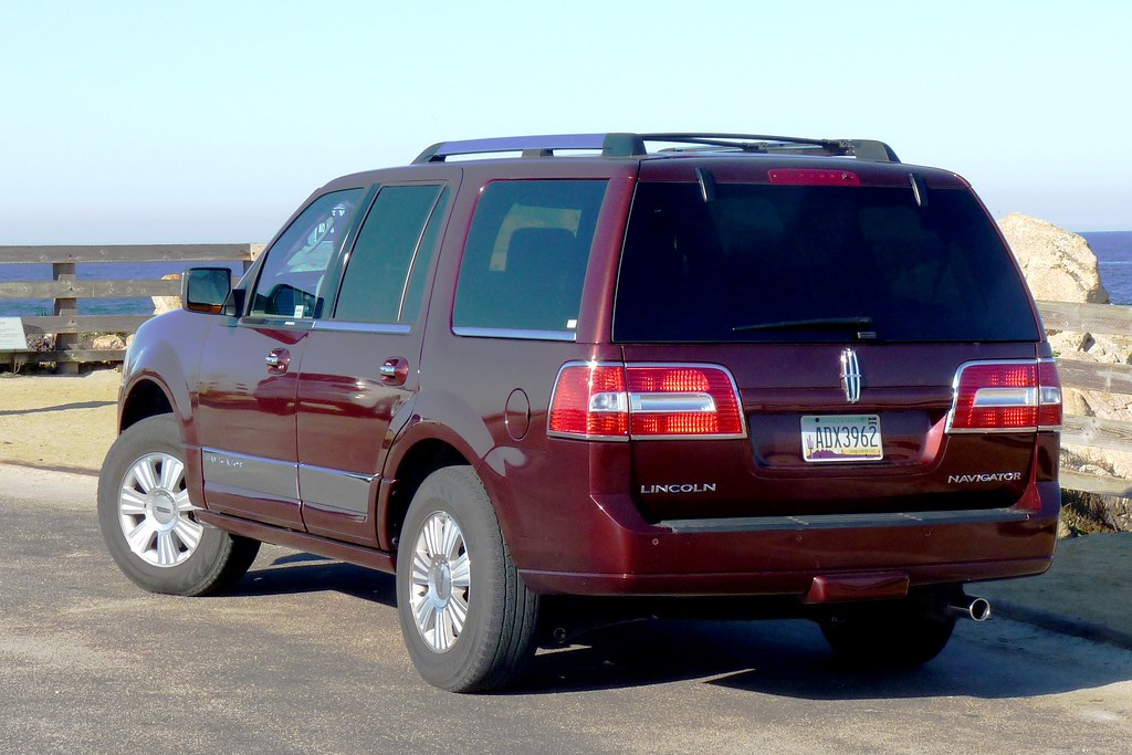 Lincoln Navigator, our rental car in California Joseph Hollick Flickr