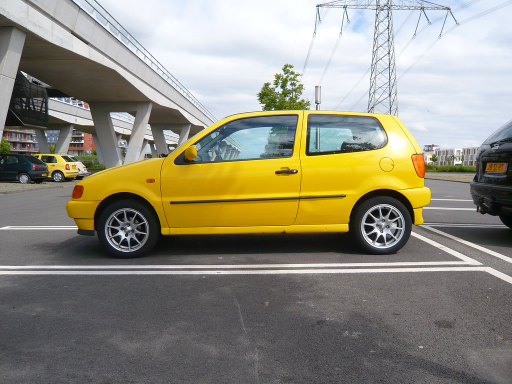 Yellow Volkswagen Polo 1999 oerendhard1 Flickr