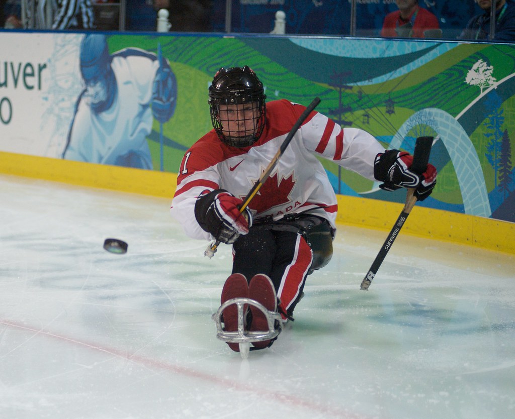 Bronze Medal Sledge Hockey John Biehler Flickr